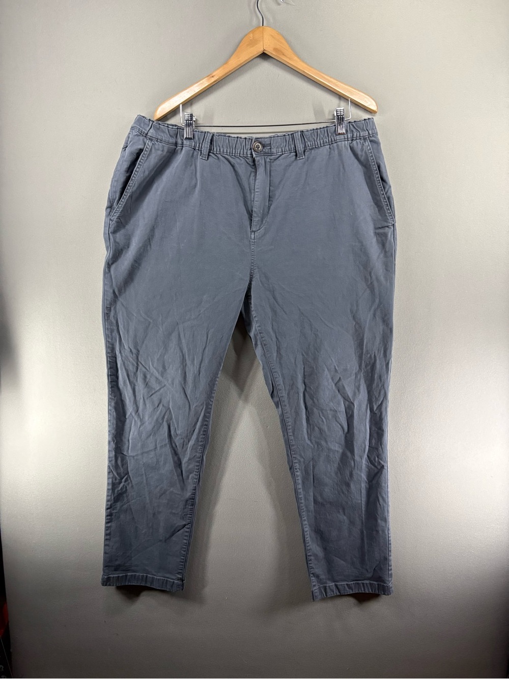 Chubbies Dark Gray Men’s Pants XL 37x30" Zip Pocket Stretch elastic Waist